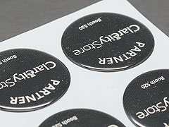 Custom Dome Stickers Printing