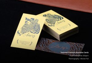 Custom Textured Business Cards Printing